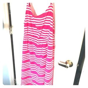 💕Pink and White Striped Dress 💕